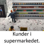 Kunder I Supermarkedet